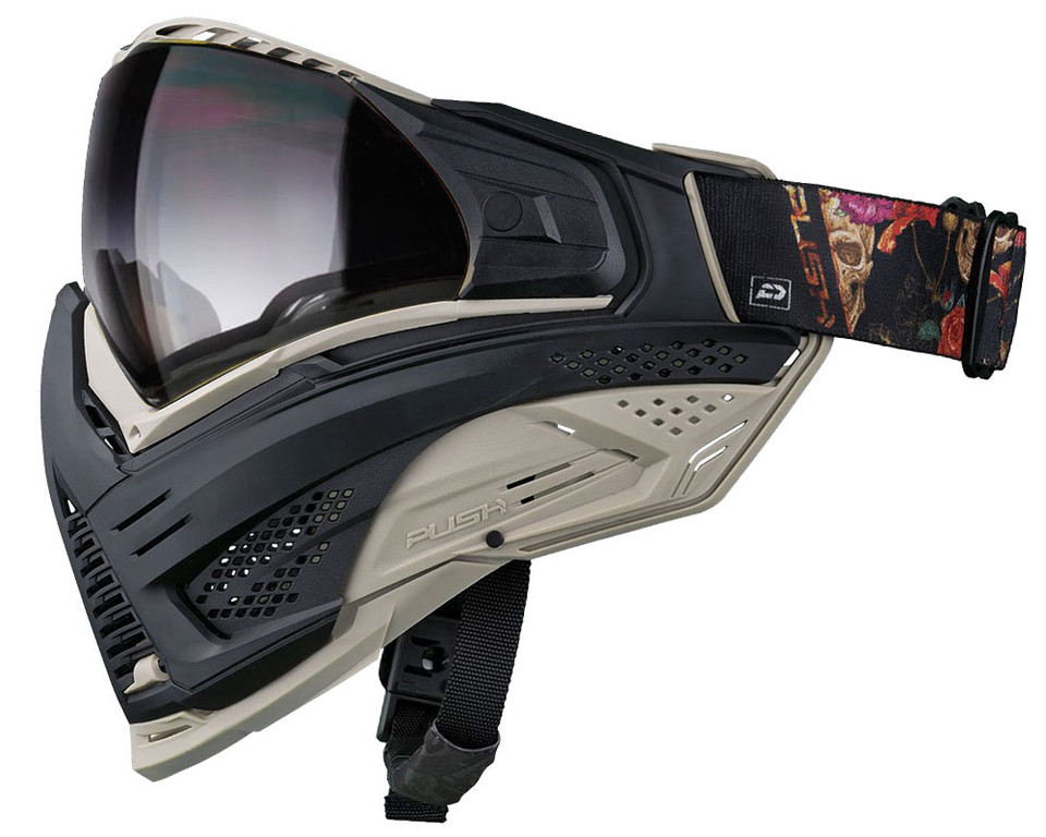 Push Mask Unite Infamous Black Skull