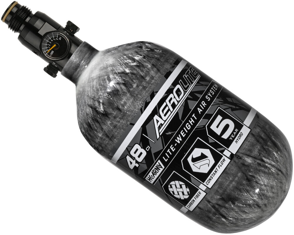 HK Army Compressed Air Tank - Aerolite Carbon Fiber - 48/4500