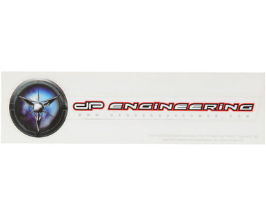 Dangerous Power Sticker - Small - DP Engineering