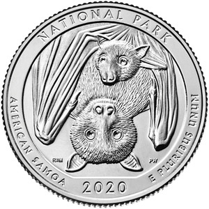 2020 #51 West Point American Samoa National Park America the Beautiful Quarter Uncirculated Coin 2020 #51 West Point American Samoa National Park America the Beautiful Quarter Uncirculated Coin