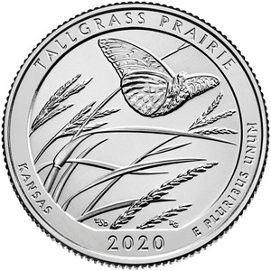 2020 #55 Denver Kansas Tallgrass America the Beautiful Quarter Uncirculated Roll 2020 #55 Denver Kansas Tallgrass America the Beautiful Quarter Uncirculated Roll