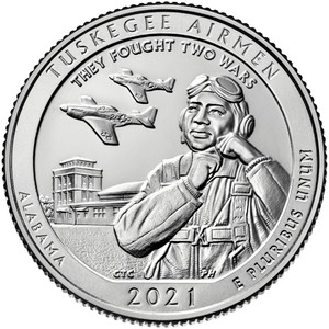 2021 #56 Philadelphia Alabama Tuskegee Airmen America the Beautiful Quarter Uncirculated Roll 2021 #56 Philadelphia Alabama Tuskegee Airmen America the Beautiful Quarter Uncirculated Roll