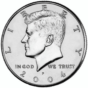 2004 Philadelphia Kennedy Half Dollar Roll Uncirculated 2004 Philadelphia Kennedy Half Dollar Roll Uncirculated