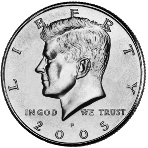 2005 Philadelphia Kennedy Half Dollar Roll Uncirculated 2005 Philadelphia Kennedy Half Dollar Roll Uncirculated