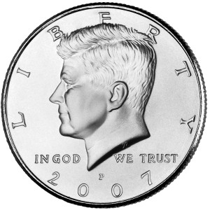 2007 Philadelphia Kennedy Half Dollar Roll Uncirculated 2007 Philadelphia Kennedy Half Dollar Roll Uncirculated