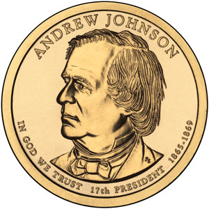 2011 #17 Philadelphia Andrew Johnson Presidential Dollar Roll Uncirculated 2011 #17 Philadelphia Andrew Johnson Presidential Dollar Roll Uncirculated