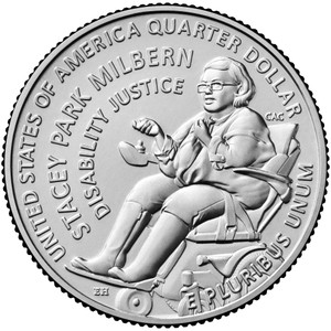 2025 #19 Philadelphia Stacey Park Milbern American Women Quarter Roll Uncirculated 2025 #19 Philadelphia Stacey Park Milbern American Women Quarter Roll Uncirculated