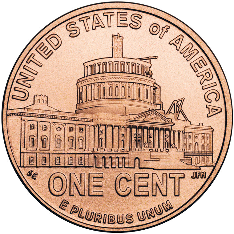 2009 #4 Denver Lincoln Commemorative Presidency Penny Roll Uncirculated