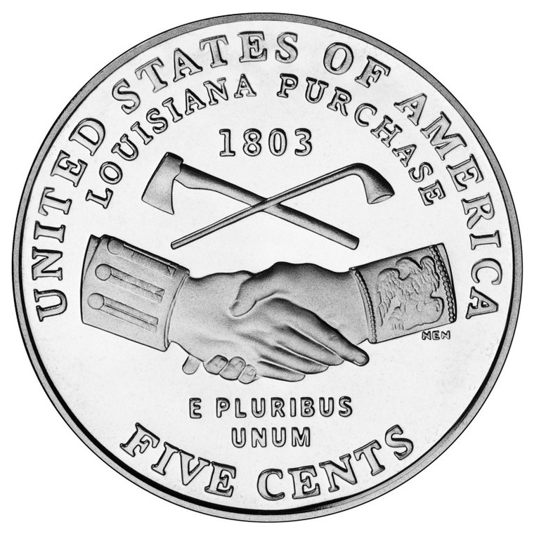 2004 Peace Medal Denver Jefferson Nickel Roll Uncirculated