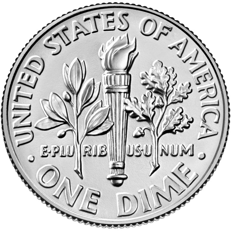 1965 Roosevelt Dime Roll Uncirculated