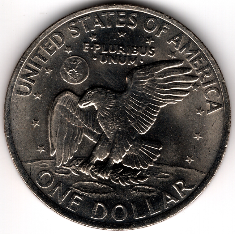 1977 Denver Eisenhower Dollar Roll Uncirculated