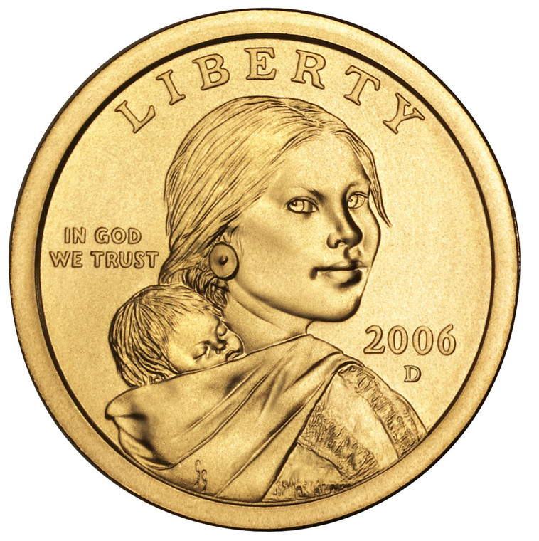 2006 Denver Sacagawea Dollar Roll Uncirculated