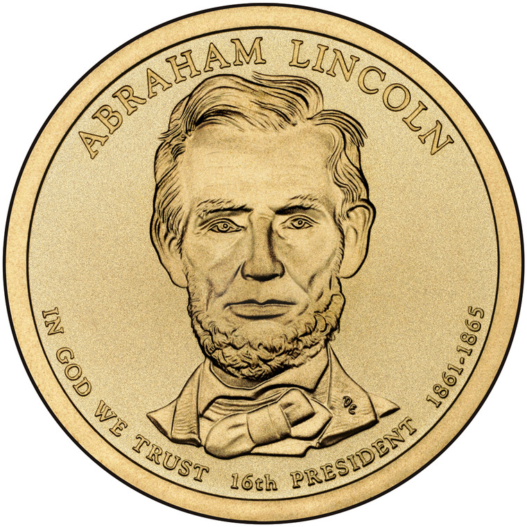 2010 #16 Denver Abraham Lincoln Presidential Dollar Roll Uncirculated