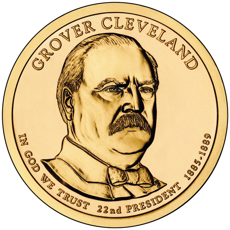 2012 #22 Philadelphia Grover Cleveland Presidential Dollar Roll Uncirculated