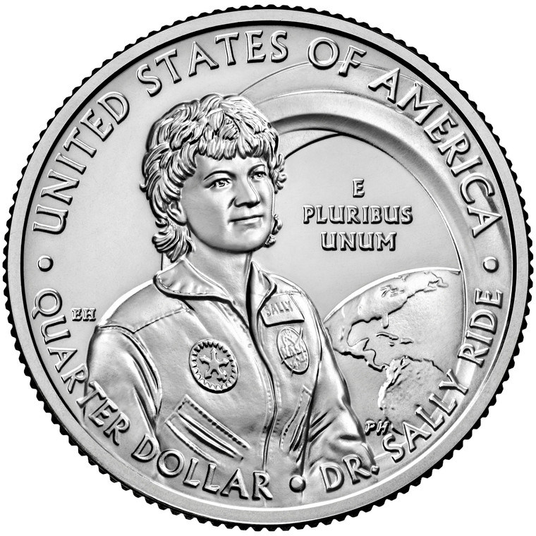 2022 #2 Philadelphia Dr. Sally Ride American Women Quarter Roll Uncirculated