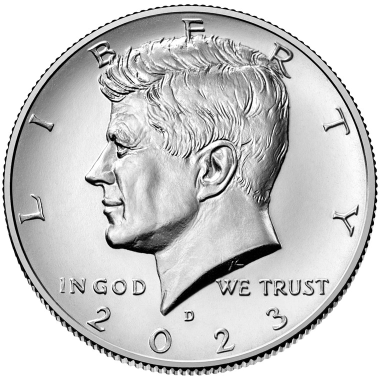 2023 Denver Kennedy Half Dollar Roll Uncirculated