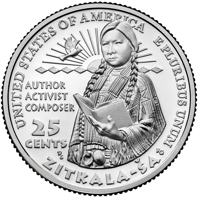 2024 #15 Denver Zitkala-Ša American Women Quarter Roll Uncirculated