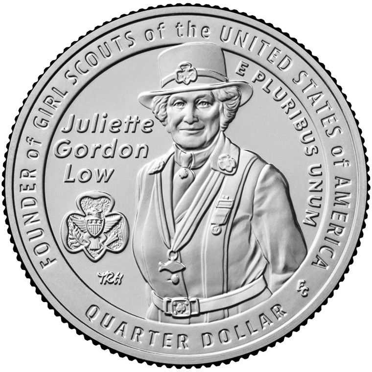 2025 #17 Denver Juliette Gordon Low American Women Quarter Roll Uncirculated
