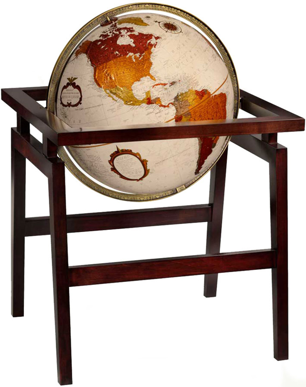 The Madison 16 Antique Ocean Floor Globe