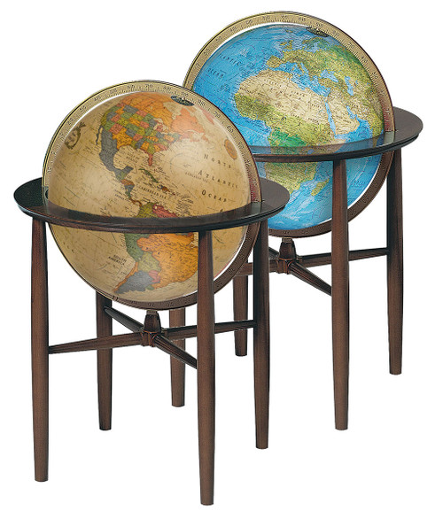 Austin Floor Globe in two color choices