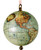Old World Globe Ornament - Vaugondy, 1745