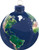 Natural Earth Globe Ornament