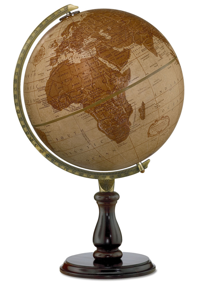 RAISED RELIEF GLOBES Desk Globes