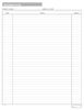 Chart Form Treatment Notes Black 8-1/2" x 11" (100/PK) Page 1