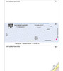 High Security Imprinted Business Check in Middle