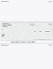 Marble Grey Imprinted Business Check in Middle - Good Security