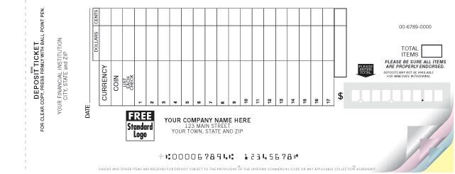 Booked Deposit Slips