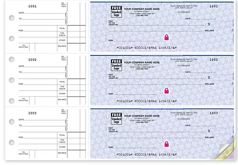 High Security Manual Business Checks