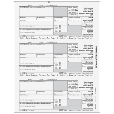 1099-SA Tax Forms