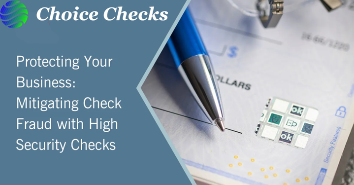 High Security Imprinted Business Checks