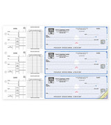 3 On a Page Manual High Security Business Checks