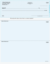 Lattice Printed Checks