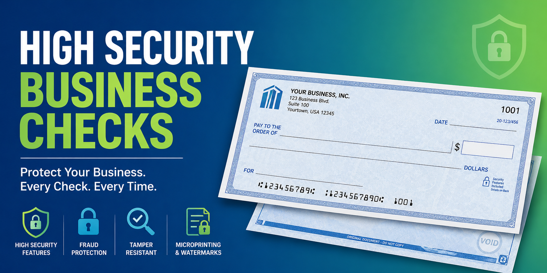 High Security Business Checks