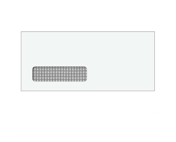 80712 - #9 Single Window Envelope (Moisture Seal) 80712 - #9 Single Window Envelope (Moisture Seal)