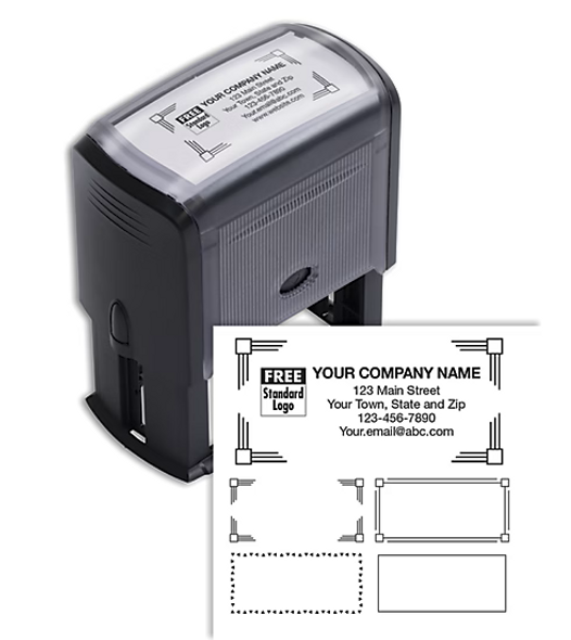 Self-Inking Name and Address Stamp - 6 Lines Self-Inking Name and Address Stamp - 6 Lines