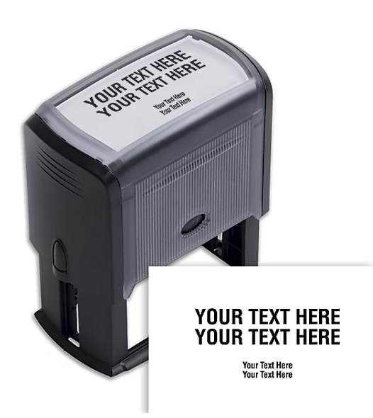 Design Your Own Stamp - Large Self-Inking Stamp Design Your Own Stamp - Large Self-Inking Stamp