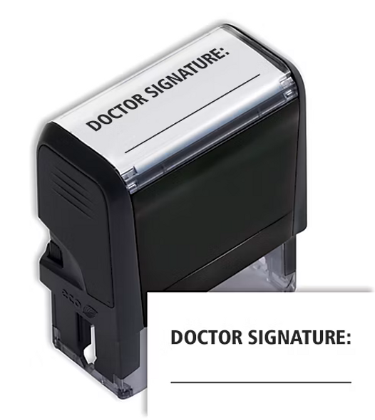 Doctor Signature Stamp - Self Inking Doctor Signature Stamp - Self Inking
