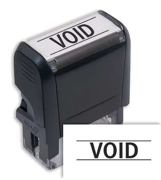 Void Stamp - Self-Inking Void Stamp - Self-Inking