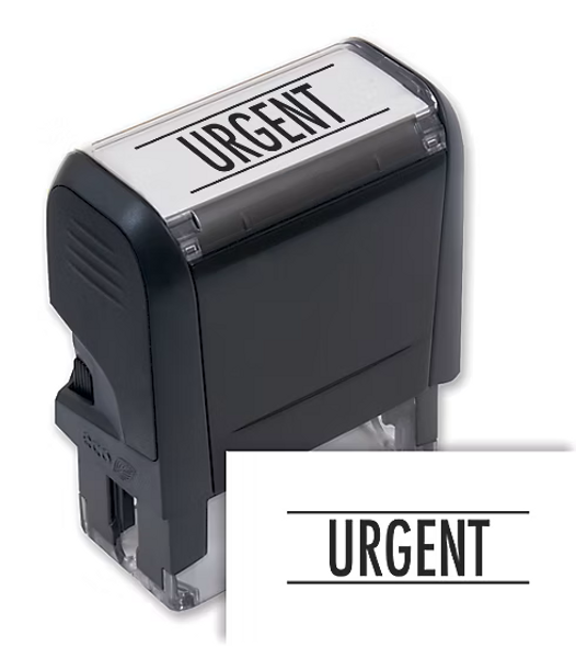Urgent Stamp - Self Inking Urgent Stamp - Self Inking