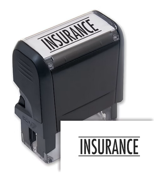 Insurance Stamp - Self Inking Insurance Stamp - Self Inking