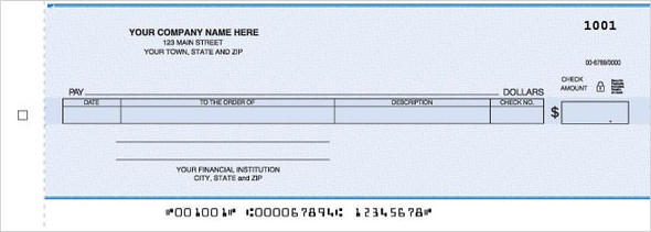 Cash Disbursement Center Check Cash Disbursement Center Check