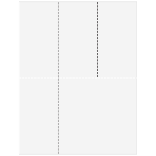 Universal 4up Blank W-2 & 1099 Form Universal 4up Blank W-2 & 1099 Form