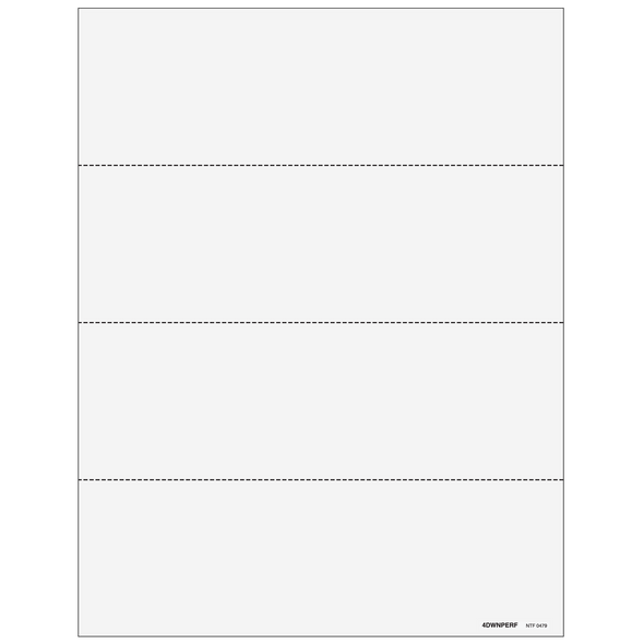 4up Blank W-2 Form - Horizontal (with Employee Instructions) 4up Blank W-2 Form - Horizontal (with Employee Instructions)