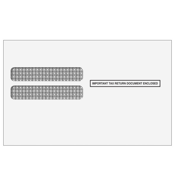 Alternate 4up W-2 Double Window Envelopes - Quadrant (Moisture Seal) Alternate 4up W-2 Double Window Envelopes - Quadrant (Moisture Seal)