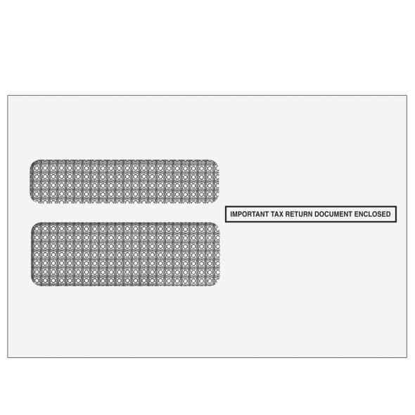 2up W-2 Double Window Envelope (Self Seal & Tamper Evident) 2up W-2 Double Window Envelope (Self Seal & Tamper Evident)