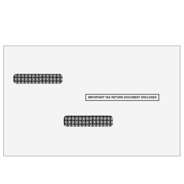 W-2/1099 Universal Envelope (for Inserting Equipment) W-2/1099 Universal Envelope (for Inserting Equipment)